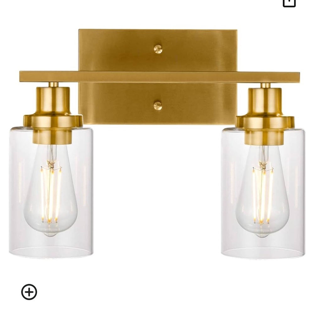 Gold Light Fixture